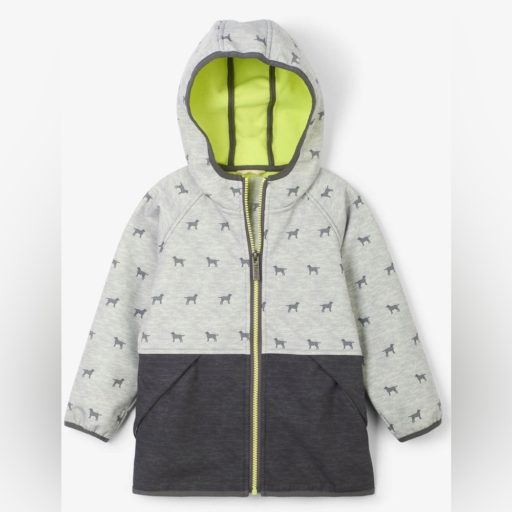 Hatley Lots of Labs Scuba Fleece Jacket, Size 2